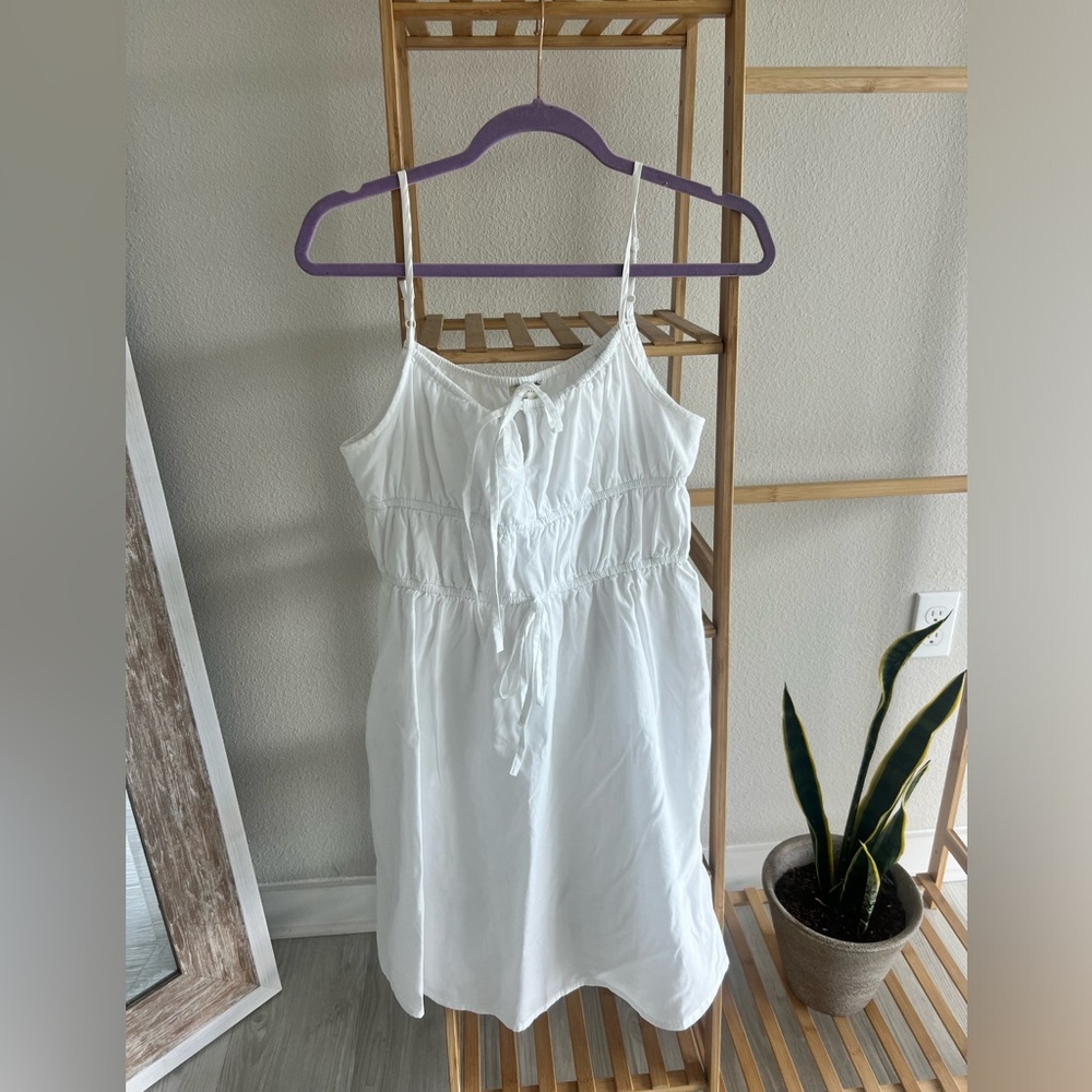 White mini dress (New)